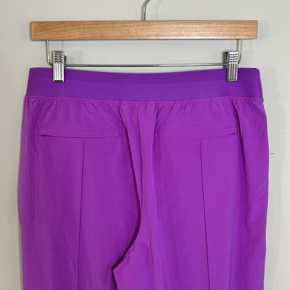 Athleta Vienna Slim Pant Jazzy Purple Lightweight Pockets Stretch Travel 8 NEW - Picture 7 of 15